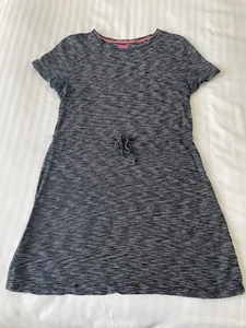 Joules Size 12 Navy Fleck Cotton Beach Dress - Picture 1 of 12