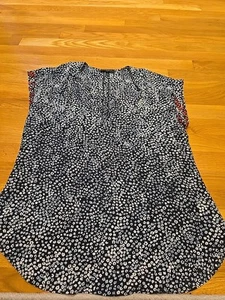 RAG & BONE graziosa camicetta floreale in seta taglia 8 - Foto 1 di 4