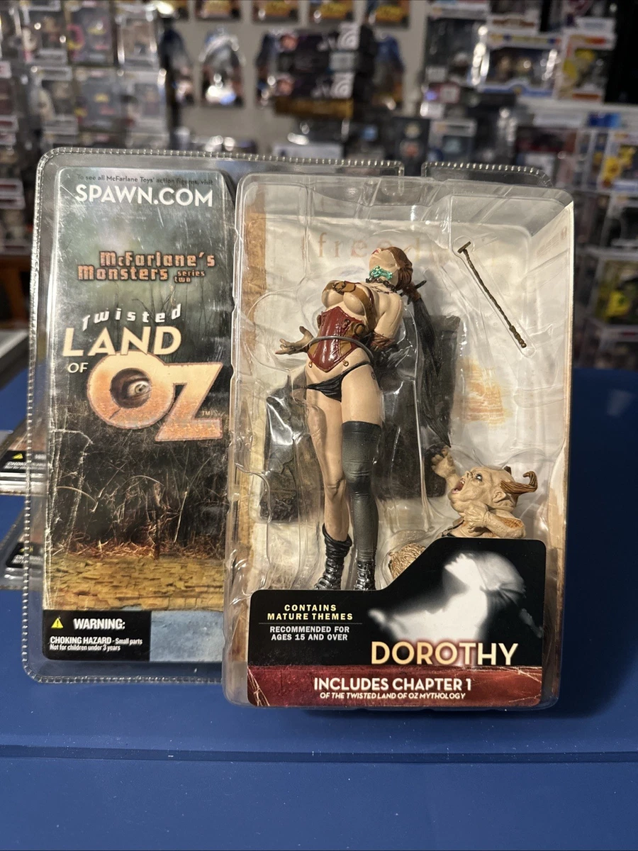 Twisted LAND OF OZ オズの魔法使い ドロシー フィギュア 美品 McFarlane Toys Dorothy of Oz McFarlanes Monsters Twisted Action