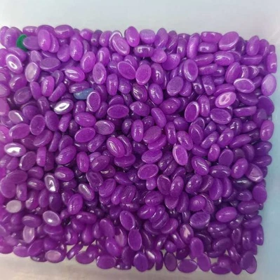 500 un. 4x6mm Piedra de Jade Púrpura Natural Ovalada CABUJÓN HÁGALO USTED MISMO Fabricación de Joyas Foto 1 de 4