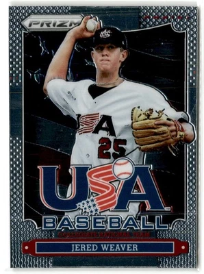 Jered Weaver 2013 Panini Prizm EE. UU. Béisbol #USA9 Foto 1 de 2