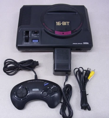 Sega Mega Drive Console HAA-2510 2 Controller Megadrive NTSC-J Tested Working - Image 1 of 4