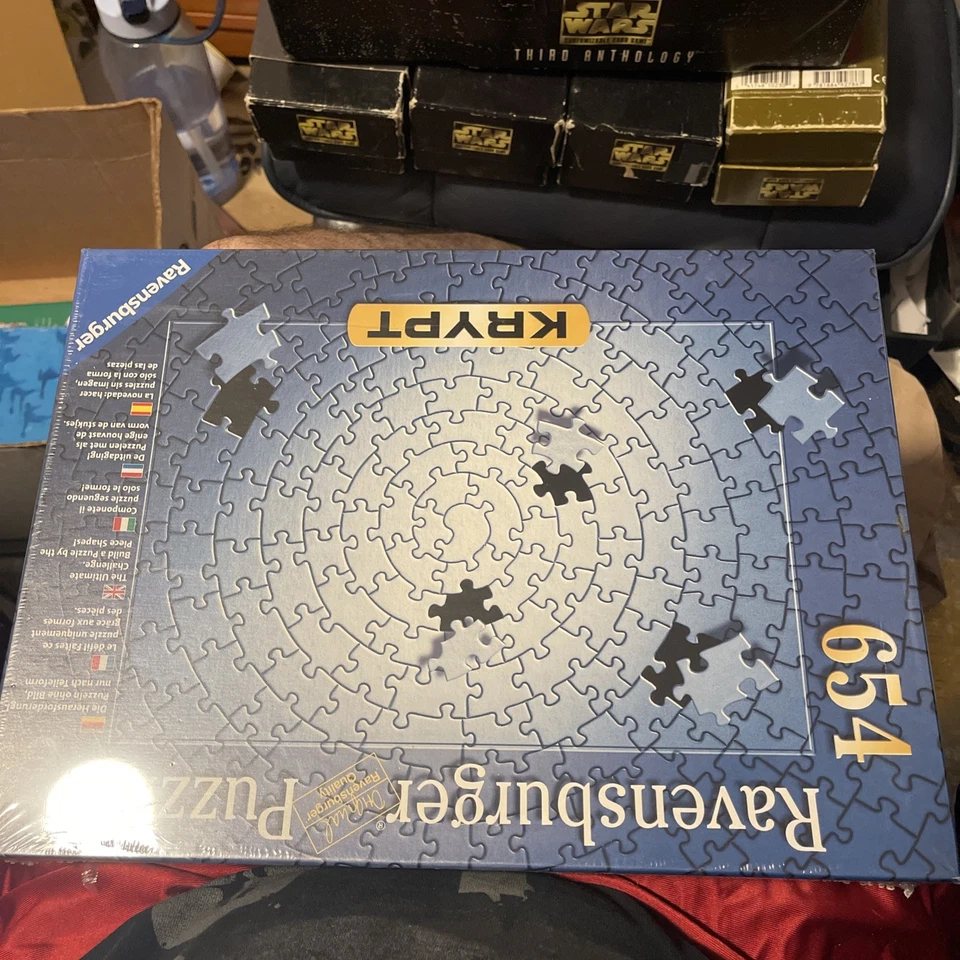 Puzzle RAVENSBURGER CRIPTA Plata NUEVO SELLADO 654 Piezas Nivel Maestro Foto 1 de 1