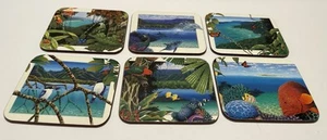 Posavasos rectangulares Jason de colección paquete de 6, Wild Art Oz de David Stacy - Imagen 1 de 13