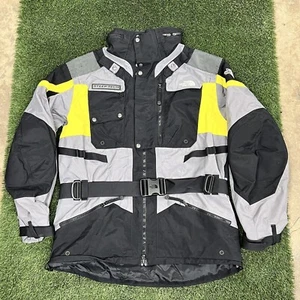 The North Face Steep Tech Large Ski Jacket Black Yellow Men's Vintage OEM - Picture 1 of 7