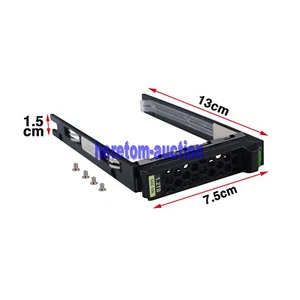 A3C40179841 2.5" SFF HDD Caddy for Fujitsu RX2520 RX2530 RX2540 M1 M2 M3 M4 M5 - Picture 1 of 17