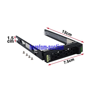 A3C40179841 2.5" SFF HDD Caddy for Fujitsu RX2520 RX2530 RX2540 M1 M2 M3 M4 M5 - Image 1 of 4