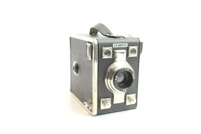 Vintage Boxkamera Gevaert Gevabox 6 x 9 Rollfilm 120 Guter Zustand - Bild 1 von 3