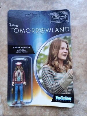 Figura de acción Walt Disney TOMORROWLAND Casey Newton Reacción JUGUETE NUEVO Foto 1 de 4