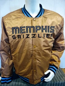 Chaqueta grande Memphis Grizzlies de baloncesto estilo retro universitario para hombre nueva con etiquetas $150 🏀🏀 - Imagen 1 de 13