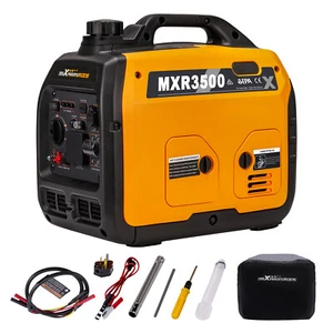Quiet Generator Inverter 3Kw Rated 3.5KW Max Pure Sine Portable Camping Caravan - Picture 1 of 16