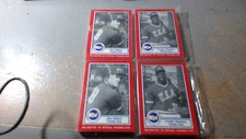 lot of 4 1987 USA NATIONAL BASEBALL TEAM 25 CARD SET FRANK THOMAS JIM ABBOTT RC 