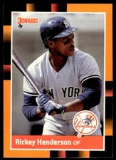 1988  Donruss Baseball's Best #76  Rickey Henderson   New York Yankees