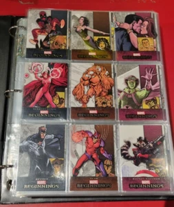 Marvel Beginnings 2012 series 3 complete base set #361-#540 - Bild 1 von 4