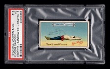 PSA 3 EUGEN SANDOW 1912 Crayol Cigarettes BodyBuilding Card #16