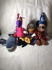 Disney's Fantasia - Mini Bean Bag Plush Toys Lot of 4 NWT