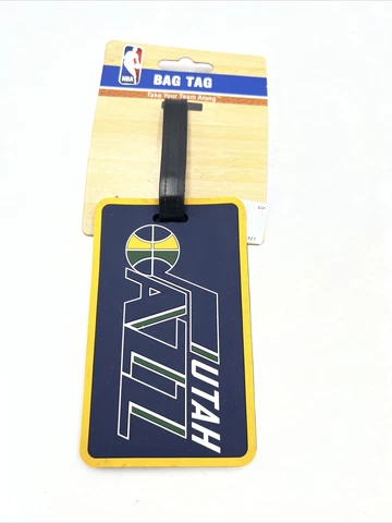 Utah Jazz Bag Tag Luggage Tag - NWT Cover