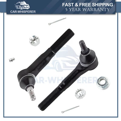 (2) Front Outer Tie Rod Ends for 2005 2006 2007 Ford F-250 F-350 Super Duty RWD - Image 1 of 4