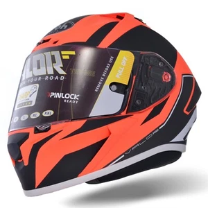 CASCO INTEGRALE MOTO AIROH VALOR WINGS ORANGE MATT - Imagen 1 de 3