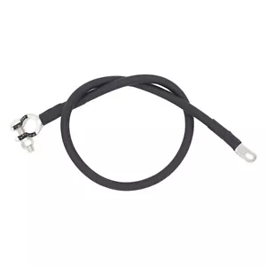 4 AWG Gauge Custom Battery Cable Black Negative Terminal Car Power Wire Inverter - Picture 1 of 3