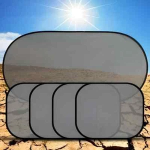 Ensemble de 5 pare-soleil en maille pour voiture pare-soleil super isolant - Imagen 1 de 4