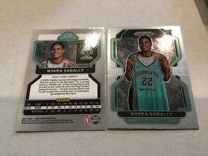 2022 Panini Prizm WNBA Rookie Card RC  #185 Nyara Sabally - New York Liberty - Picture 1 of 1