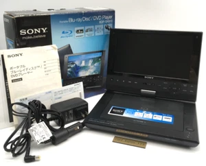 Sony BDP-SX910 Portable Blu-ray DVD Player 9” Screen w/ Remote Charger Tested - Picture 1 of 24
