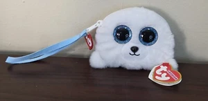 TY Gear Beanie Boos Icy the Seal 5" Wristlet Kids Purse with Strap  - Picture 1 of 4