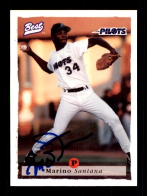 1995 Best #44 Marino Santana - On Card Autograph - Image 1 of 2
