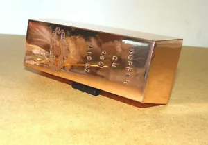 RI Company 3,19 Kg Kupferbarren 999 Feinkupfer Copper Top - Picture 1 of 8