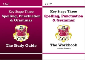 New Spelling, Punctuation and Grammar for KS3 set WITH ANSWERS by CGP Books - Picture 1 of 3