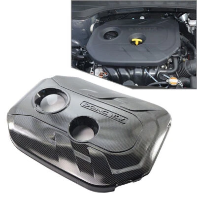 16V ABS Engine Cover DOHC Fit For Kia Soul 2.0L 2012-2013 Carbon Fiber mo - Image 1 of 4
