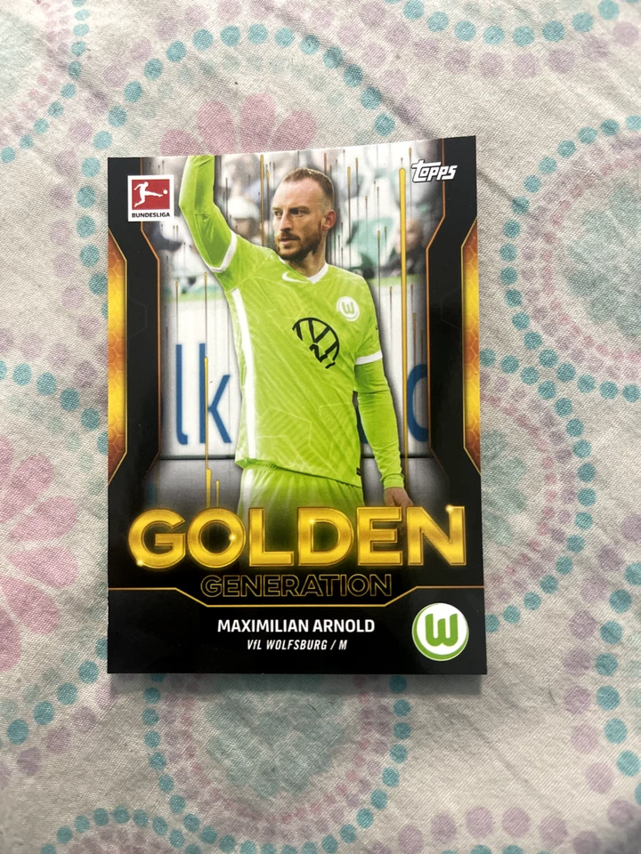 Topps 2022 Bundesliga Golden Generation Maximilian Arnold VfL Wolfsburg - 1 Card - Image 1 of 1