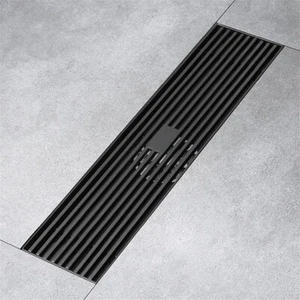 Cascada 12" Linear Drain Stainless Steel Floor Drain Rectangular Shower Drain - Picture 1 of 7