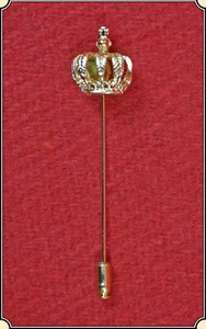 Royal Crown Stick Pin - Bild 1 von 1