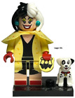 Lego 71038 Minifig Figurine Série Disney 100 Cruella + Socle fiche bag new