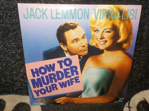 How To Murder Your Wife Laserdisc LD Jack Lemmon Virna Lisi Free Ship $50 - Foto 1 di 3