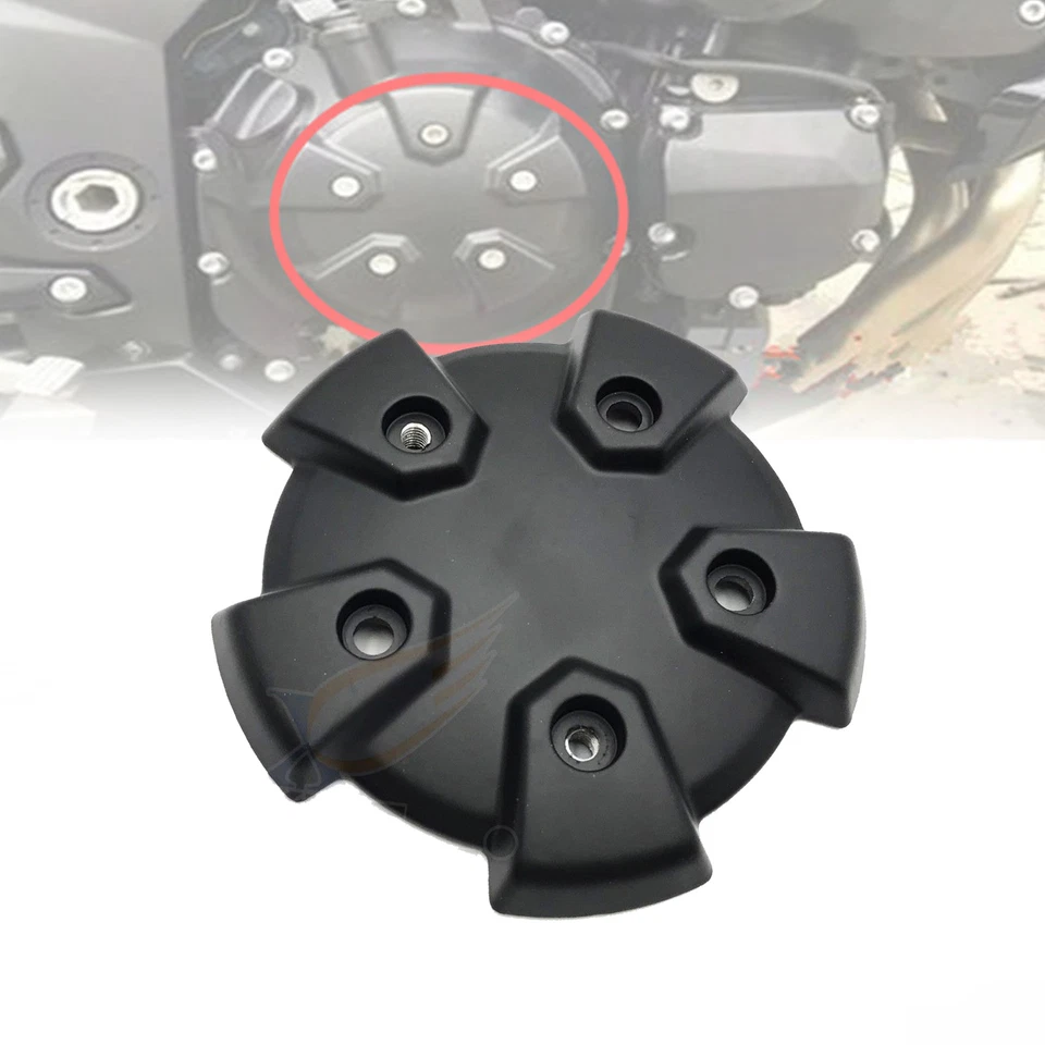 Black Engine Crankcase Cover for Kawasaki Z750 Z1000 2007 2008 - Image 1 of 4