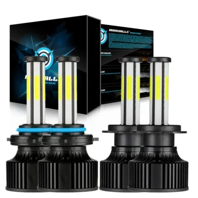 6-sides Combo LED Headlight High Low Beam Bulbs For Mazda 3 2004-2007 2008 2009 - Image 1 of 4