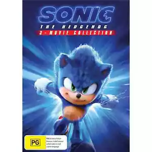 Sonic The Hedgehog 3-Movie Collection DVD : NEW - Picture 1 of 2