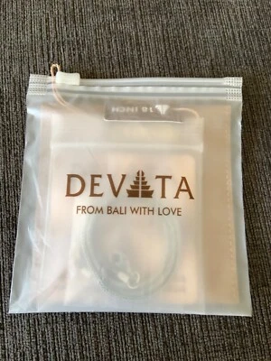 Novo colar Devata 2,5 mm de largura 18" prata esterlina tecido libélula lagosta 18 - Imagem 1 de 4