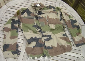 Camisa de Combate Original Ejército Francés Excedente Edición CE Camuflaje F2, G1, Uniforme - Imagen 1 de 2