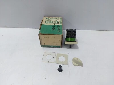 Klockner Moeller T1-2/e-NA Cam Switch 10A 600V AC - Image 1 of 4