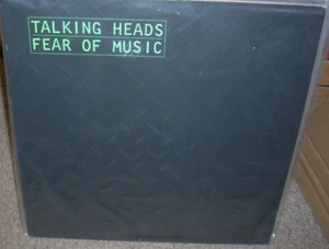 TALKING HEADS fear of music ( rock ) embossed cover - Picture 1 of 1