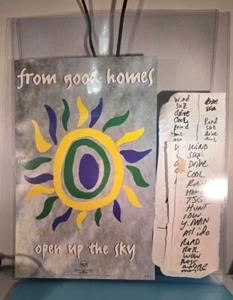 From Good Homes Mini-Poster mit Setliste und Tickets 1995 Agora Cleveland - Bild 1 von 4