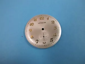 LECOULTRE CALIBRO 480 NUMERI ARABI VECCHIO STOCK OROLOGIO QUADRANTE COLORE ARGENTO - Foto 1 di 4
