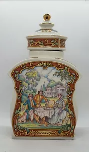 Sadler AONTERNOON TEE Caddy ""The World of Tea Collection"" England Vintage 80er Jahre Neu aus altem Lagerbestand - Bild 1 von 11