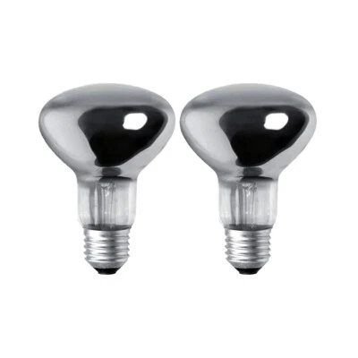 100W R80 Reflector Incandescent Spot Light Bulb ES E27 Edison Screw 2 pack - Image 1 of 4