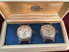 Pair of Hamilton Watch Co. Lucite Cased Wrist-Watches: "Ultra Rare Timepieces" 