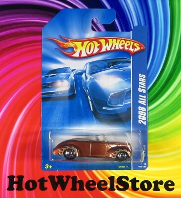 Tarjeta Ford All Stars 2008 Hot Wheels Copper '40 #069 HW39-012324 Foto 1 de 4
